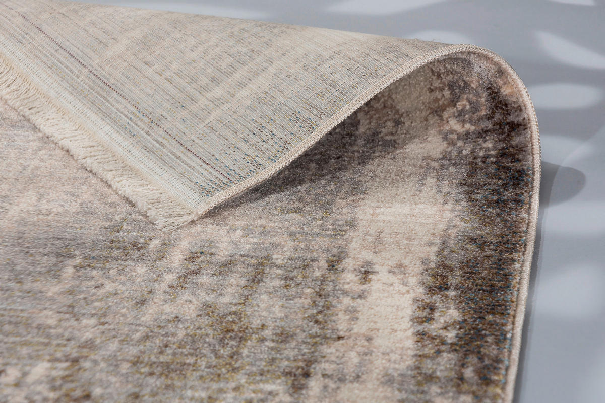 WEBTEPPICH - Beige/Grau, Basics, Textil (160/235cm) - Schöner Wohnen