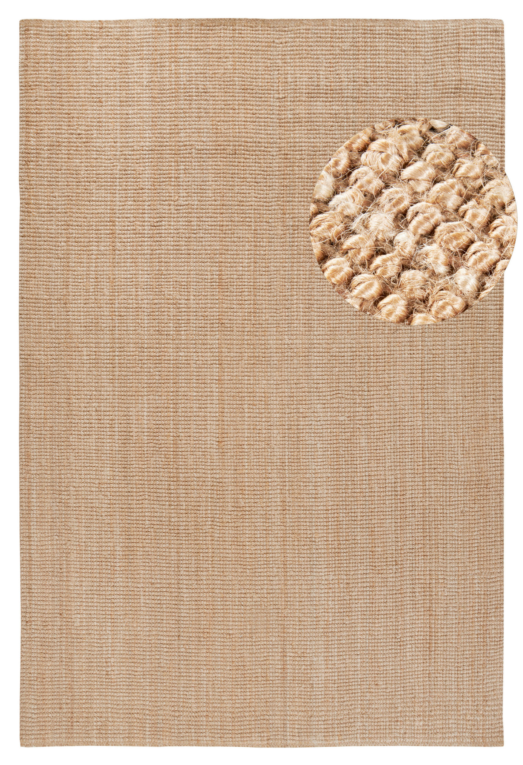 JUTETEPPICH Kollektion 1791 Honig rechteckig  - Honig, Basics, Textil (160cm) - Villeroy & Boch