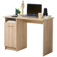 ÍRÓASZTAL 100/74/50 cm  - Sonoma tölgy, Basics, faalapú anyag (100/74/50cm) - Xora