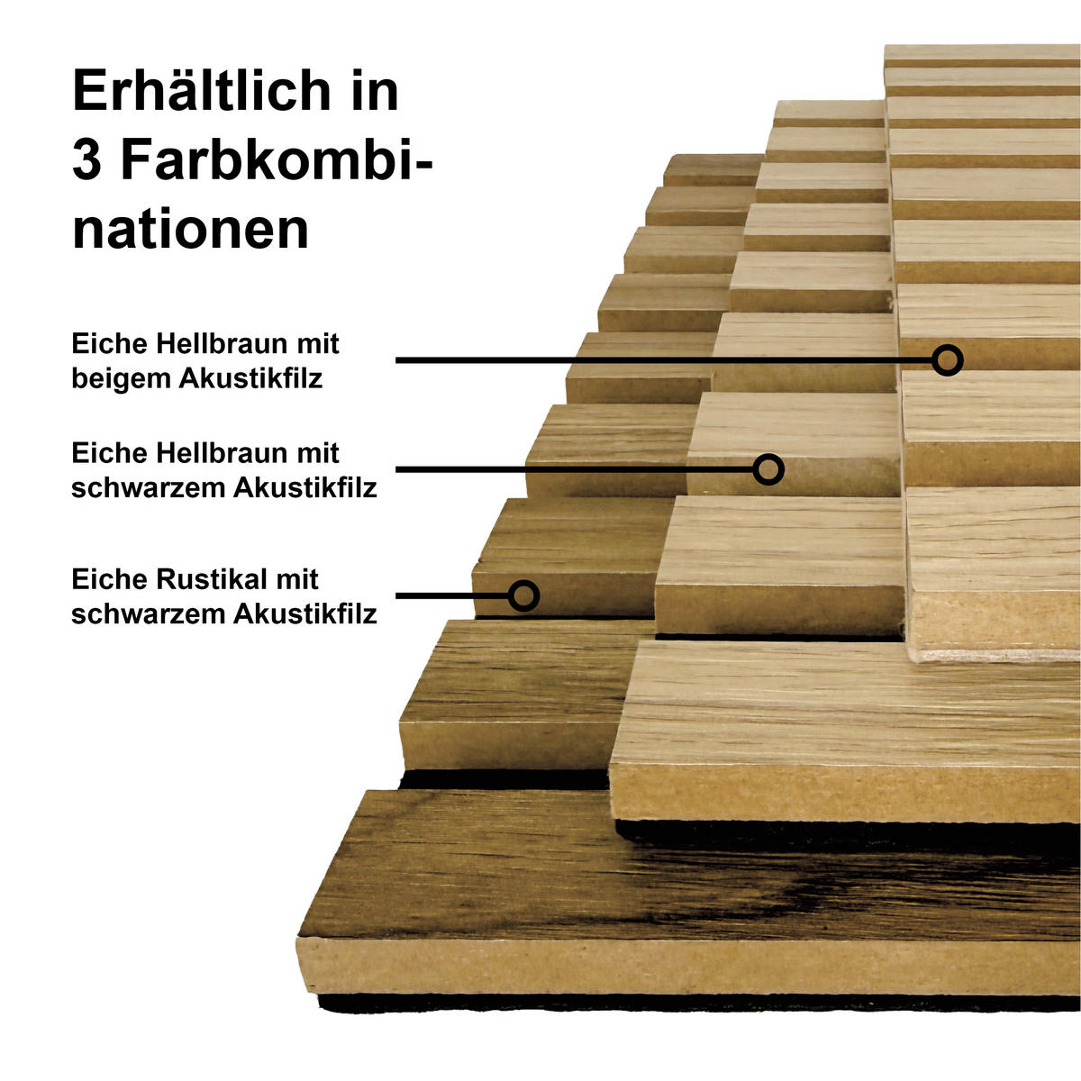 AKUSTIKPANEEL Economico Eichefarben {item.attr('912-5560),[ ]}120/38/1,65 cm  - Eichefarben, Basics, Holzwerkstoff/Kunststoff (120/38/1,65cm)
