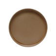 DESSERTTELLER Braun 21 cm Kyoto  - Braun, Trend, Keramik (21cm) - Novel