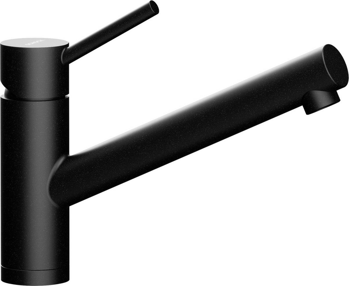 KÜCHENARMATUR 530120PUR  - Schwarz, Basics, Stein (4,5/18,7/21,3cm) - Schock