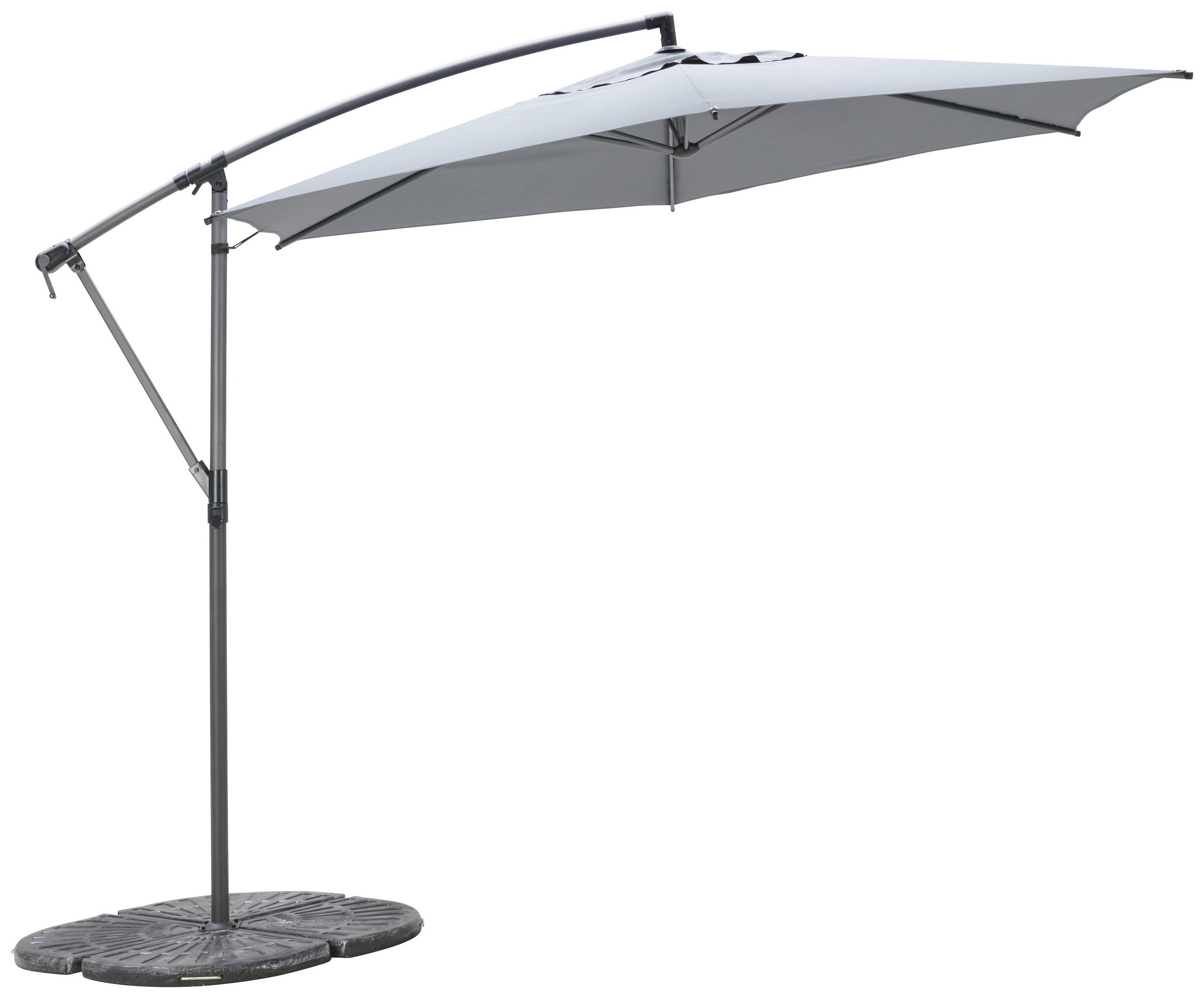 Ampelschirm Exellent Bht: 300x300x248 Cm Anthrazit