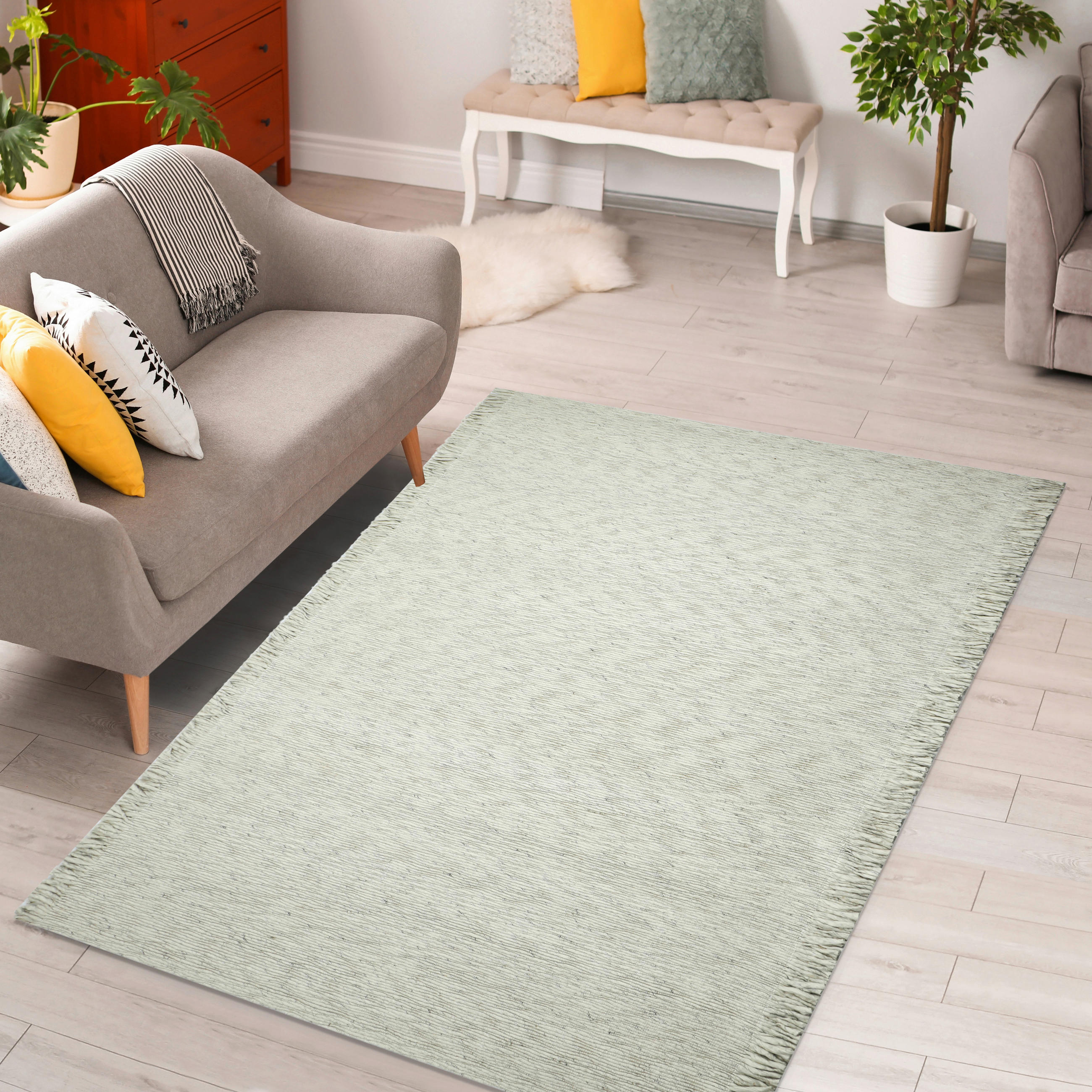 WOLLTEPPICH 190/290 cm Creme  - Creme, Basics, Textil (190/290cm)