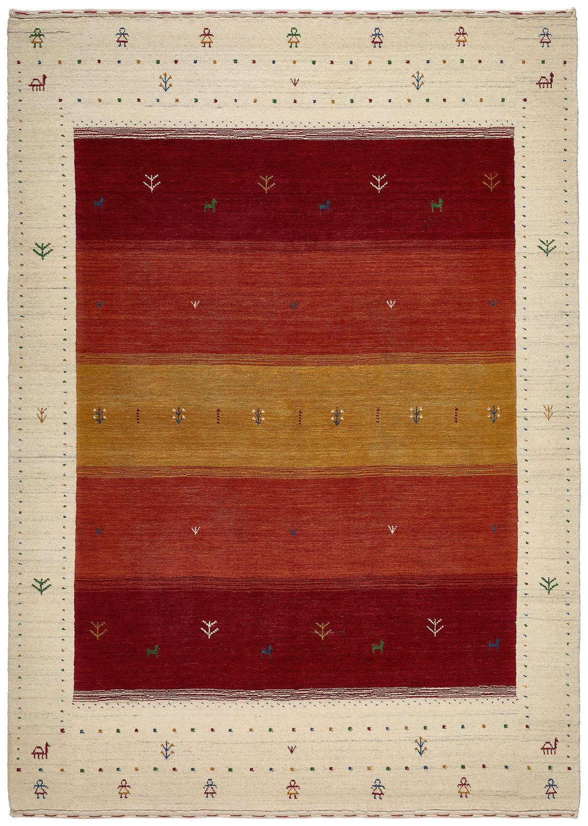 ORIENTTEPPICH 170/240 cm Rot  - Rot, Basics, Textil (170/240cm) - Cazaris