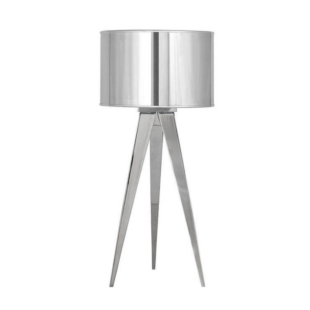 Tischlampe Tripod Chromfarben mit Kippschalter