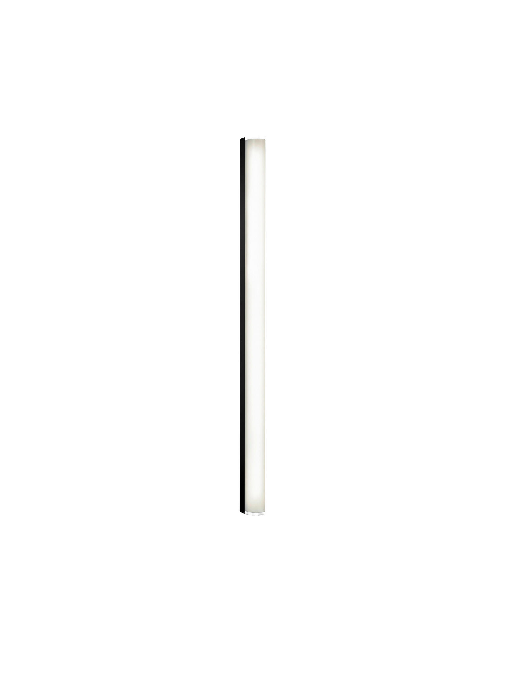 SPIEGELLEUCHTE Ponto 5/90/7 cm  - Schwarz, Design, Kunststoff/Metall (5/90/7cm) - Helestra
