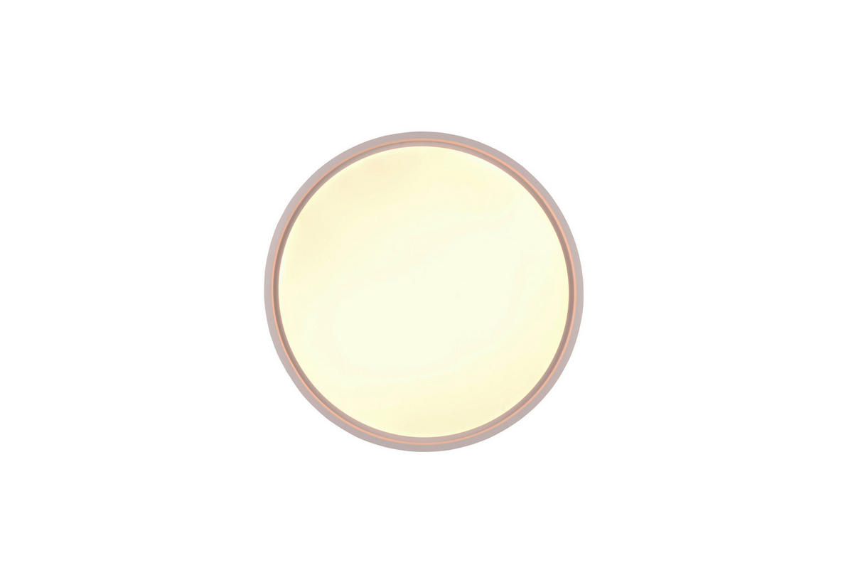 LED-DECKENLEUCHTE 45/5,5 cm   - Weiß, Design, Metall (45/5,5cm) - Trio Leuchten