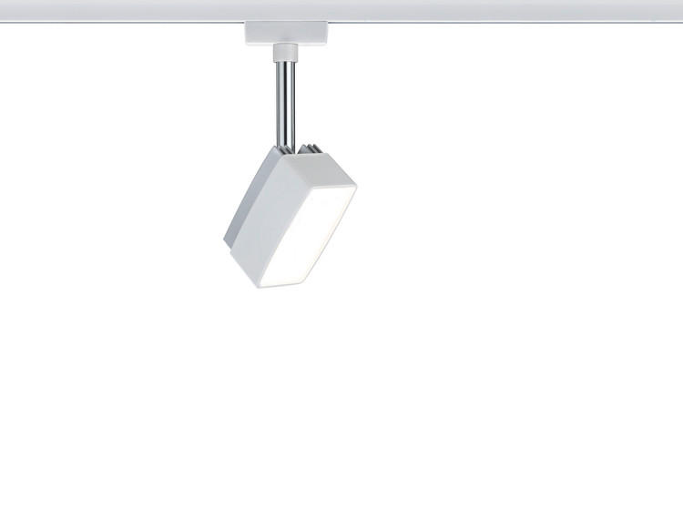 SCHIENENSYSTEM-STRAHLER - Weiß, Design, Metall (5/17,5/4,8cm) - Paulmann