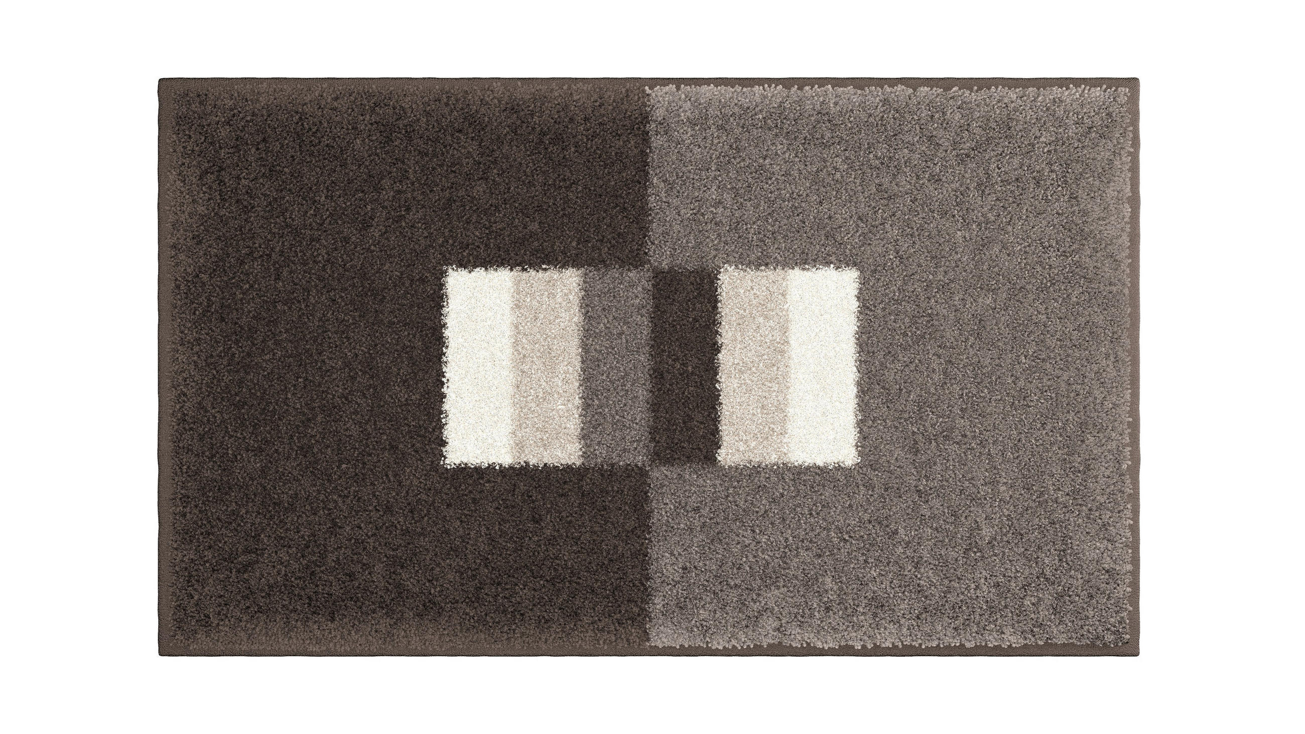 BADEMATTE Taupe 65/115 cm  - Taupe, Basics, Kunststoff/Textil (65/115cm) - Grund