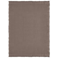 ÜBERWURF 130/170 cm  - Taupe, KONVENTIONELL, Textil (130/170cm) - Novel