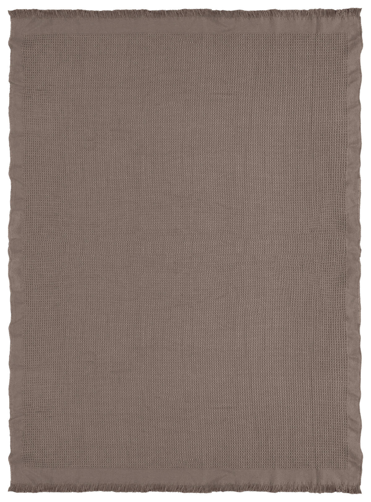 ÜBERWURF 130/170 cm  - Taupe, KONVENTIONELL, Textil (130/170cm) - Novel