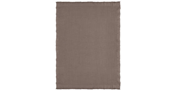 ÜBERWURF 130/170 cm  - Taupe, KONVENTIONELL, Textil (130/170cm) - Novel