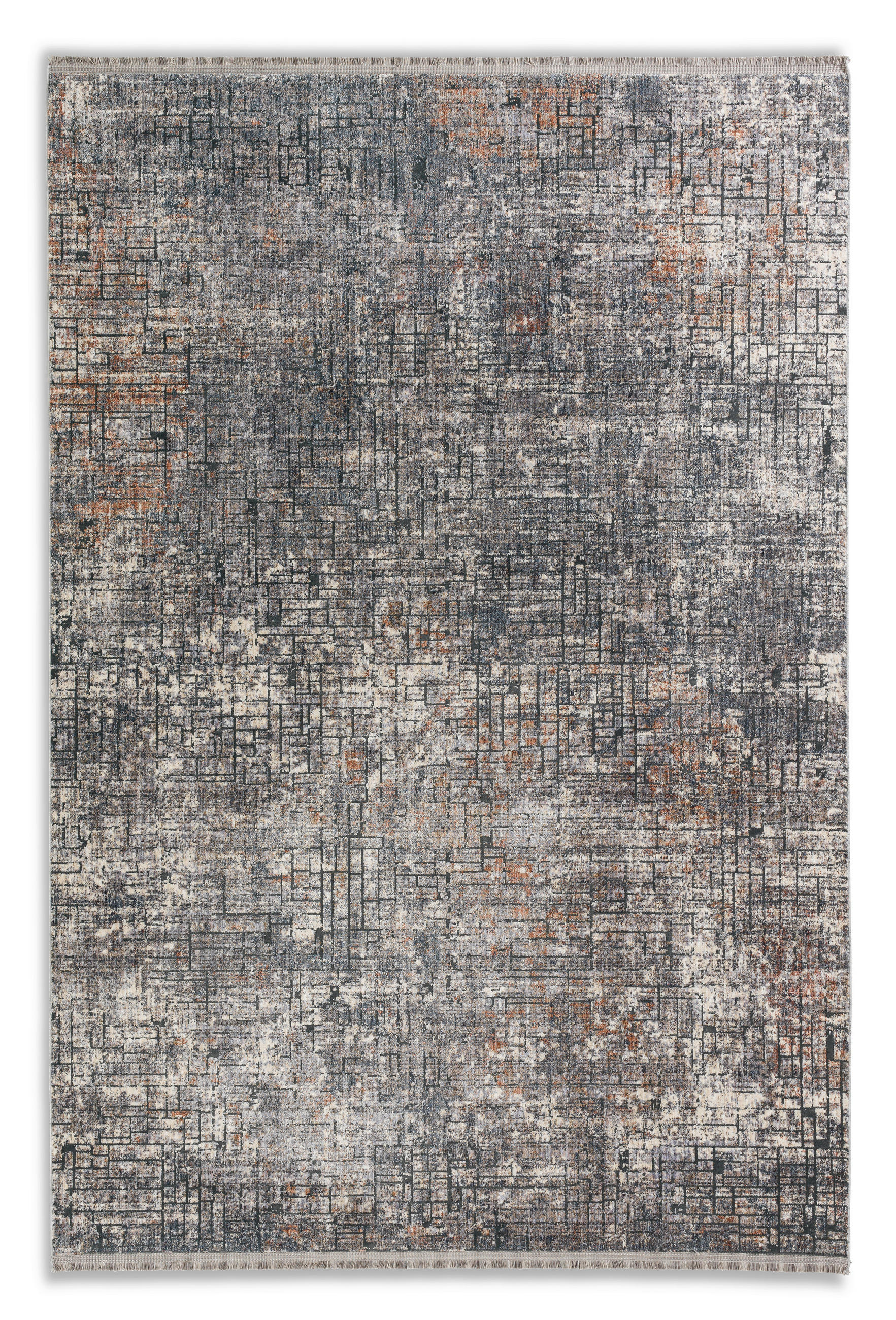 WEBTEPPICH 200/290 cm Sarezzo Grau  - Grau, Design, Textil (200/290cm)