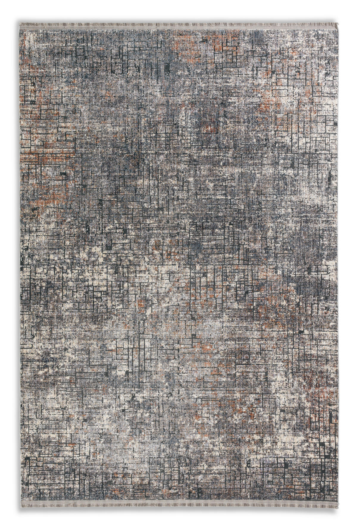 WEBTEPPICH 160/230 cm Sarezzo Grau  - Grau, Design, Textil (160/230cm)