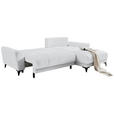 ECKSOFA  in Webstoff Hellgrau  - Hellgrau/Schwarz, MODERN, Kunststoff/Textil (281/189cm) - Carryhome