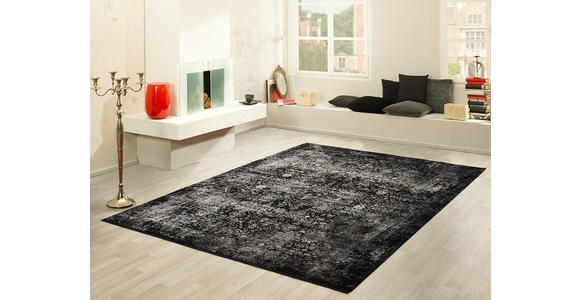 WEBTEPPICH 200/290 cm Calais  - Schwarz/Grau, Design, Textil (200/290cm) - Dieter Knoll