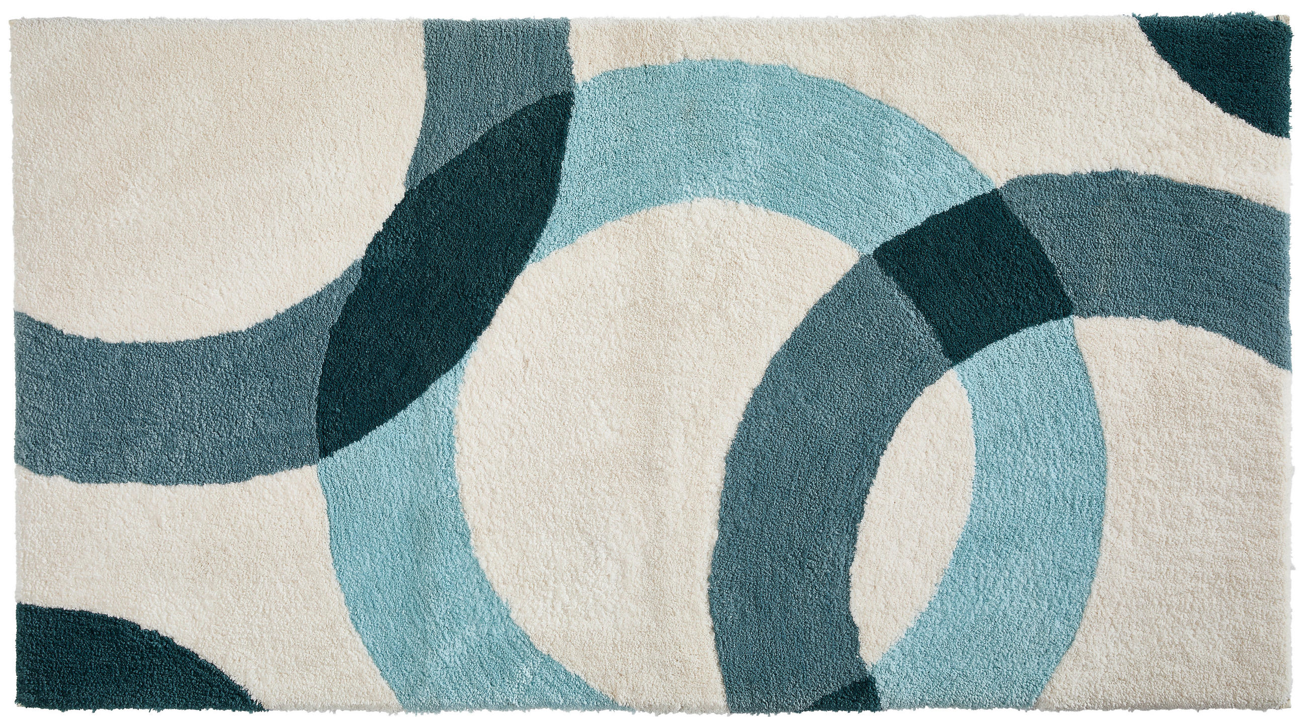 BADEMATTE Blau 80/150 cm  - Blau, Kunststoff/Textil (80/150cm) - Esposa