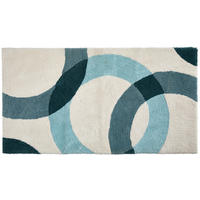 BADEMATTE Blau 80/150 cm  - Blau, Kunststoff/Textil (80/150cm) - Esposa