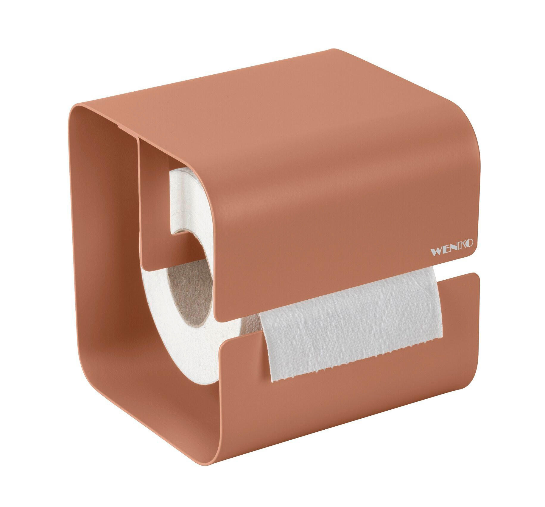 TOILETTENPAPIERHALTER - Braun, MODERN, Metall (14/14,5/13,7cm) - Mömax