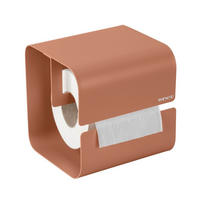TOILETTENPAPIERHALTER - Braun, MODERN, Metall (14/14,5/13,7cm) - Mömax