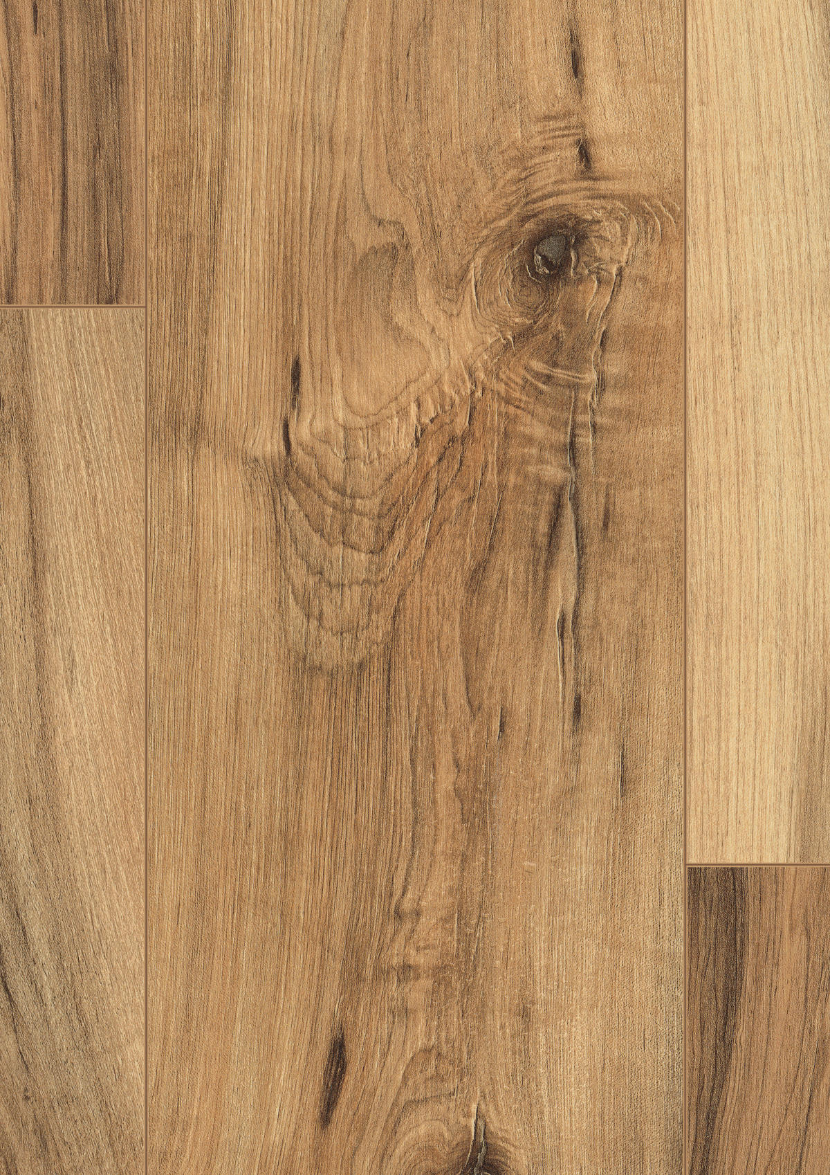 LAMINATBODEN Perganti Nussbaum EGGER Nature Sense Aqua  per  m² - Nussbaumfarben/Braun, KONVENTIONELL, Holzwerkstoff (129.2/19.3/0.8cm) - Egger Holzwerkstoffe