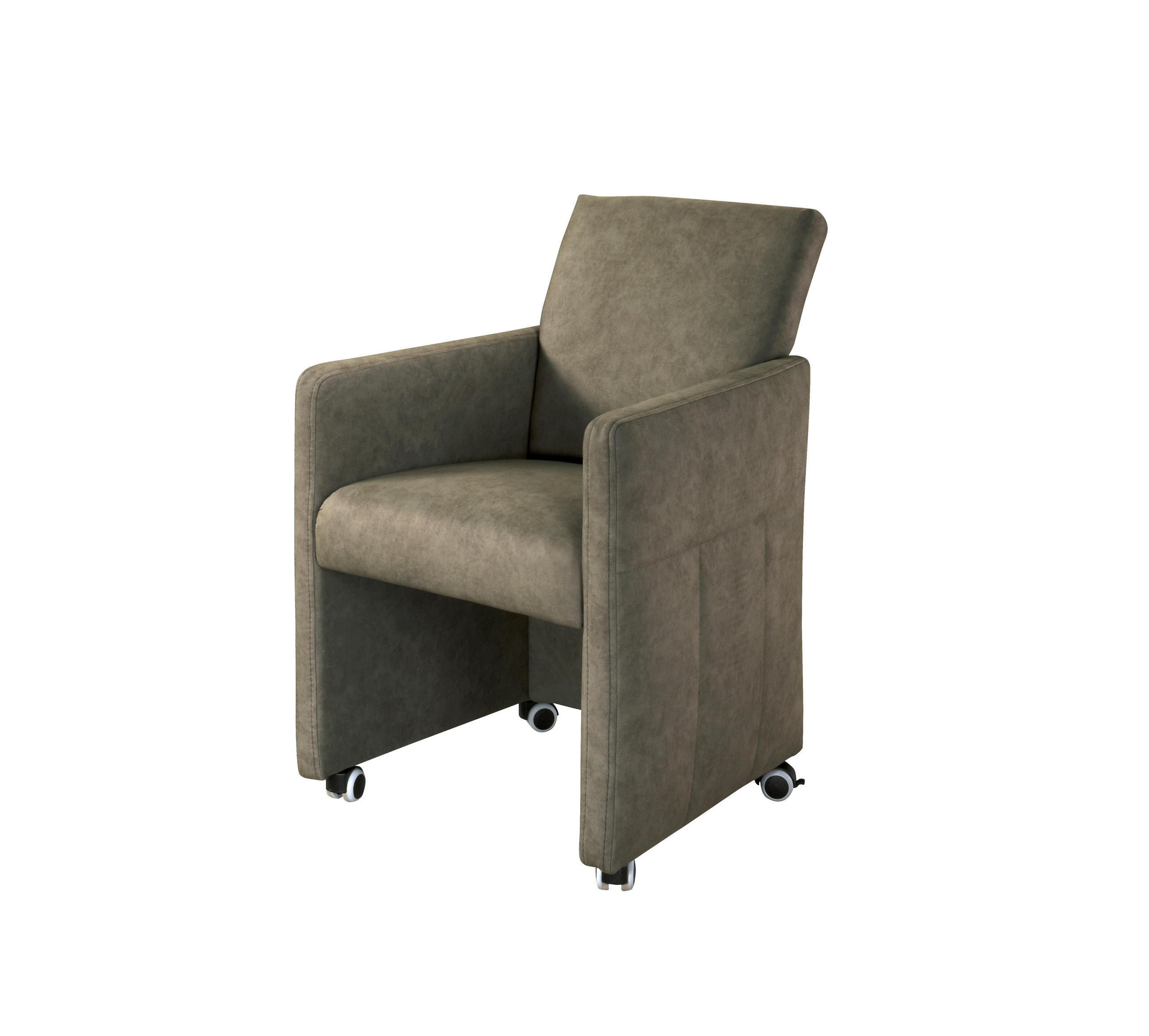 ŽIDLE S PODRUČKAMI, vzhled kůže,  - Moderní, dřevo/kompozitní dřevo (63/72cm) - Livetastic