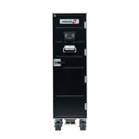 BAR in Schwarz  - Hellgrau/Schwarz, Basics, Kunststoff/Metall (43/31/104,5cm)