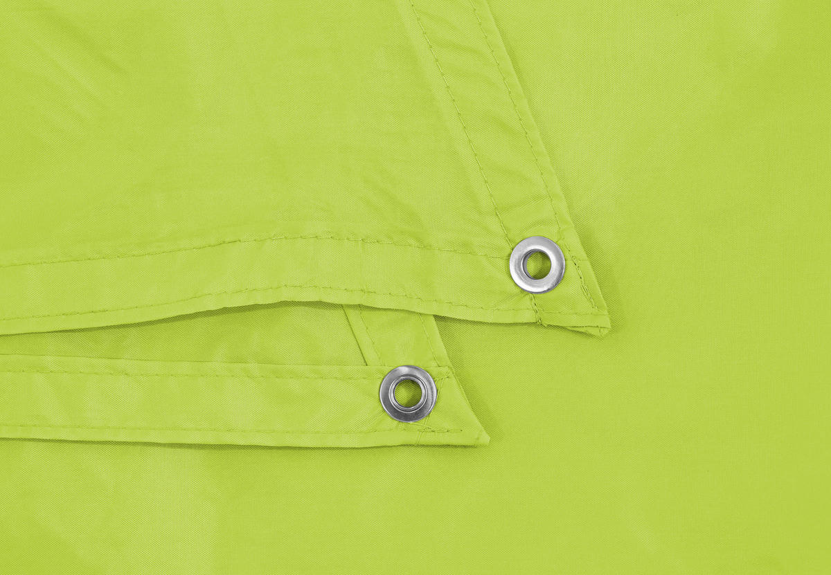 GARTENSONNENSEGEL - Hellgrün, Basics, Textil (360/0,3/360cm) - Schneider