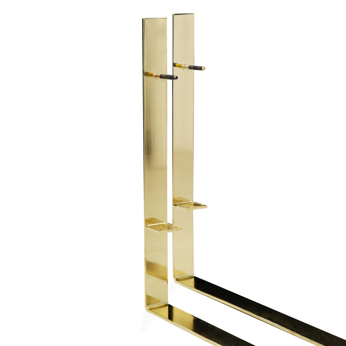 2-SITZER-SOFA Velours Beige  - Beige/Goldfarben, KONVENTIONELL, Textil/Metall (194/90/97cm) - Carryhome