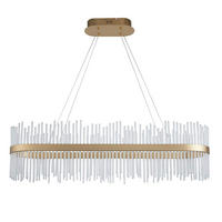 LED-HÄNGELEUCHTE 95/25/35-165 cm  - Goldfarben, KONVENTIONELL, Metall (95/25/35-165cm) - ENDON