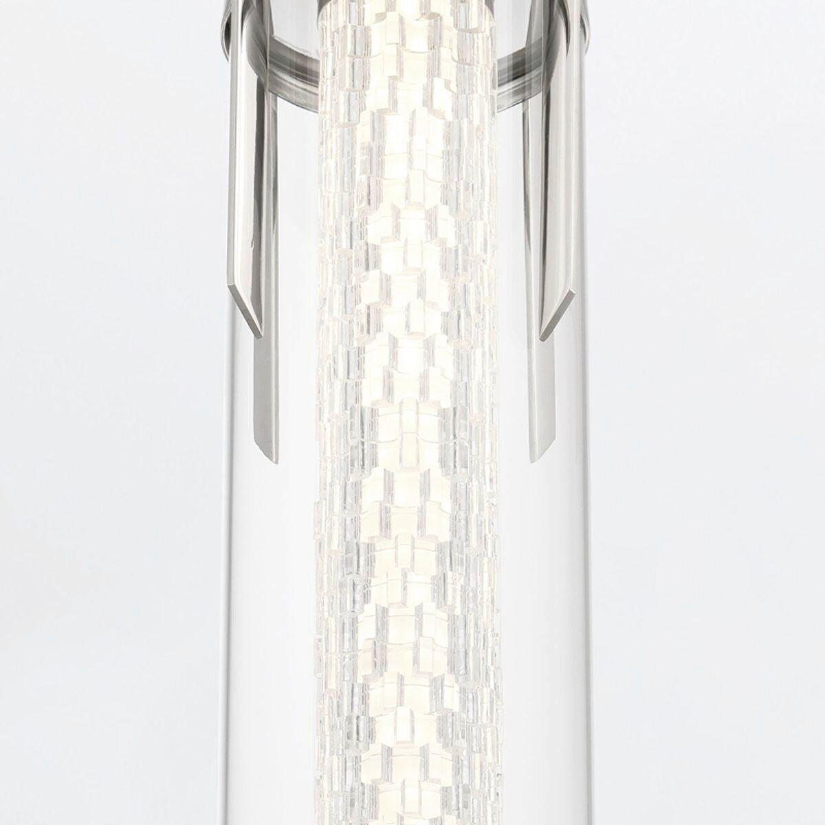 LED-HÄNGELEUCHTE    - Chromfarben, Basics, Glas/Metall (50,5/15/60cm) - Elstead Lighting