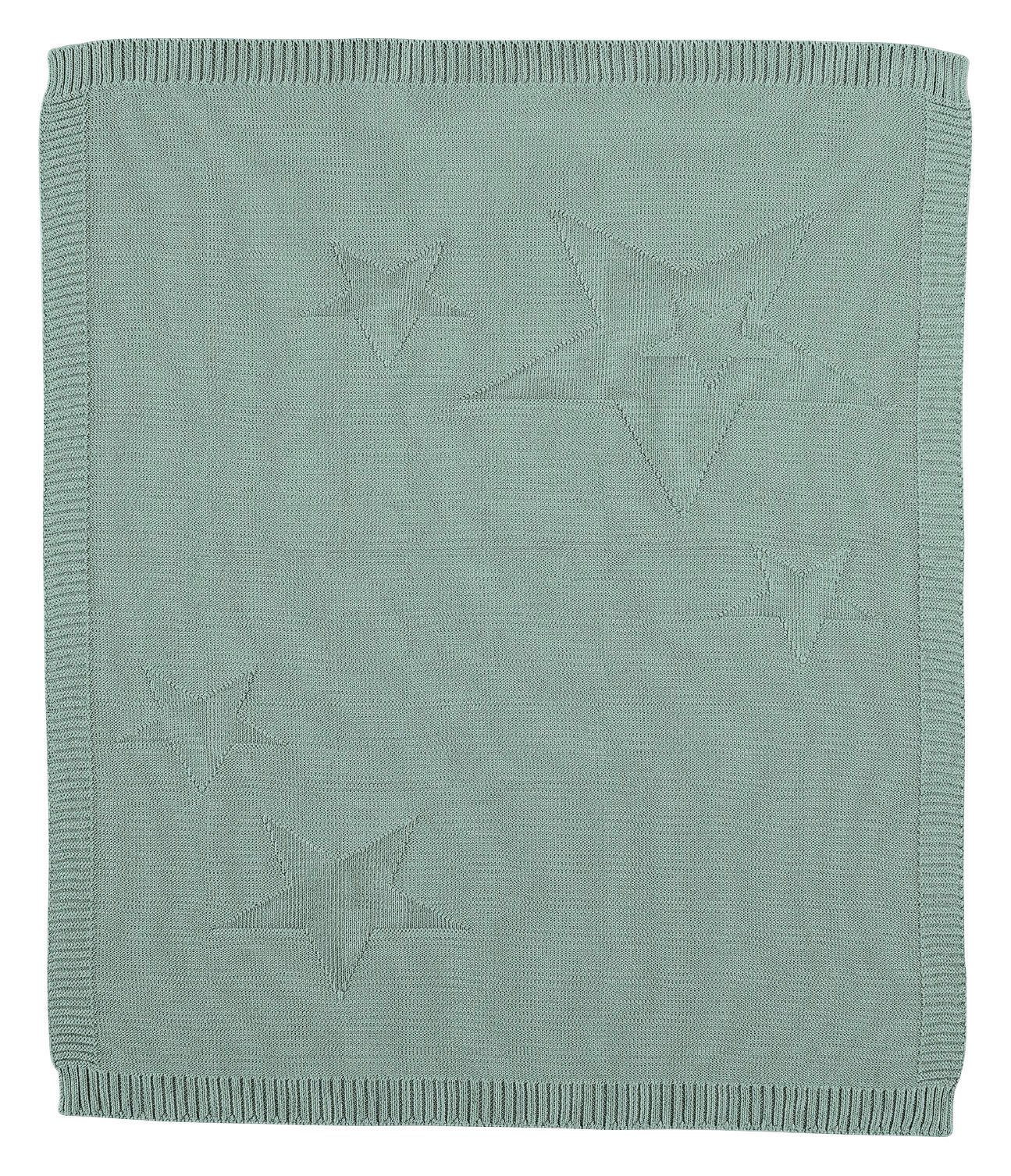 SCHMUSEDECKE Baylee Green  75/95 cm  - Grün, Basics, Textil (75/95cm) - Sterntaler
