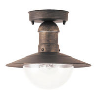 SPOLJNA PLAFONJERA Oslo  - zlatna, Trendi, metal/plastika (24/22cm)