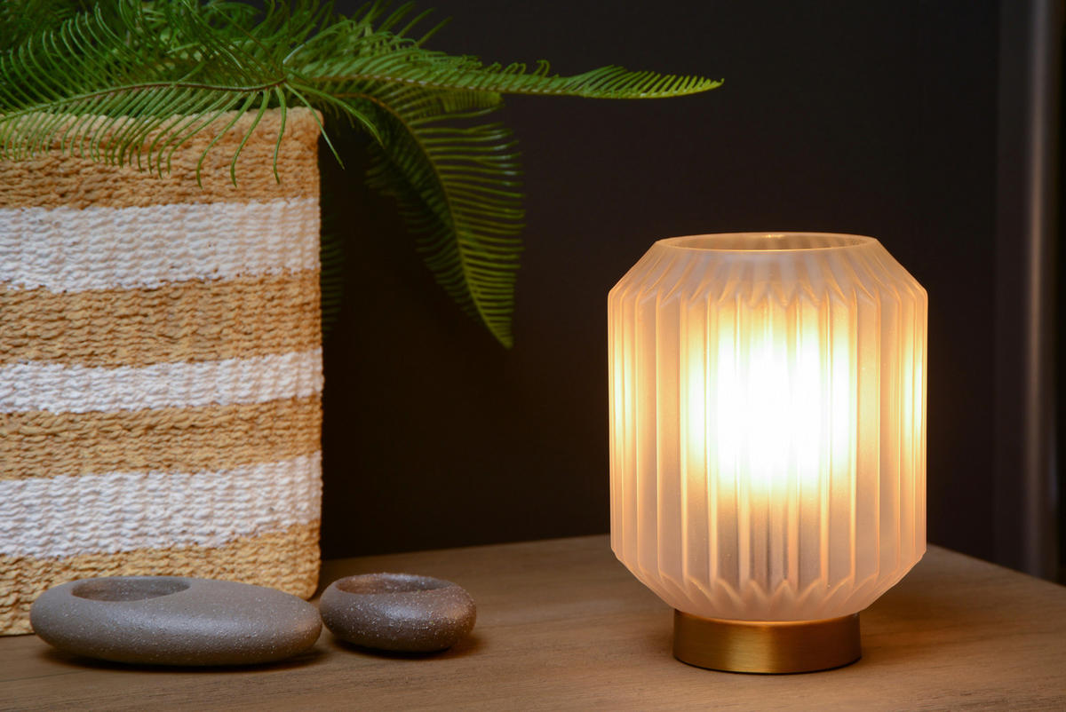 NAMIZNA LED-SVETILKA  SUENO   13/13/17 cm          - bela/barve breze, Basics, kovina/steklo (13/13/17cm)