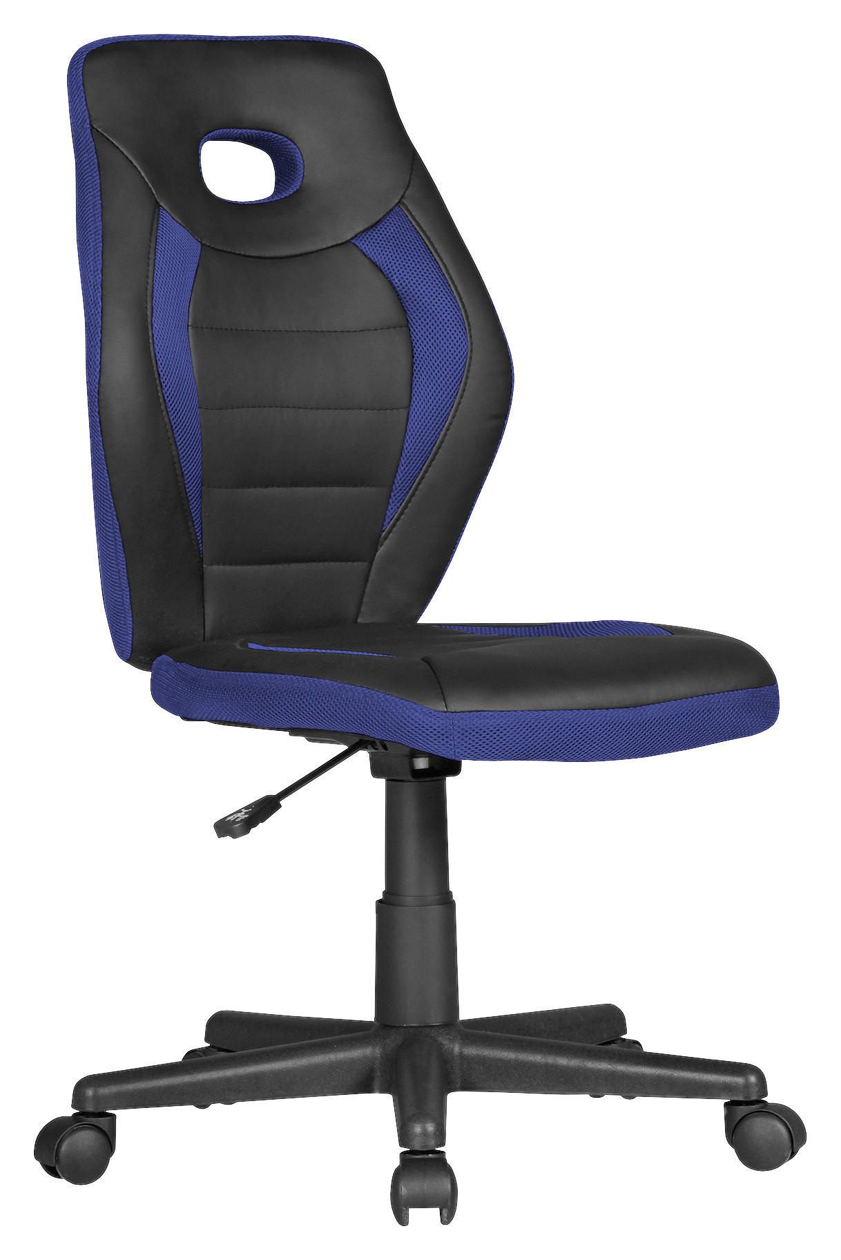 Mid.you Jugenddrehstuhl Skyport Luan Blau, Schwarz 63x91x63 cm