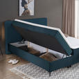 BOXBETT 160/200 cm  in Blau  - Blau/Schwarz, Design, Holz/Holzwerkstoff (160/200cm) - Xora
