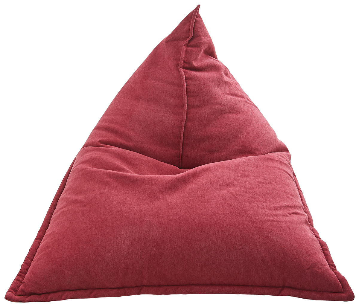 SITZSACK Webstoff Rot 250 L  - Rot, KONVENTIONELL, Textil (98/80/125cm) - Xora