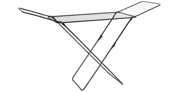 STANDTROCKNER Kolibri 179/55/104 cm  - Anthrazit/Schwarz, Basics, Kunststoff/Metall (179/55/104cm) - Homeware