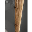 DREHTÜRENSCHRANK  in Eiche Bianco, Lavagrau  - Schieferfarben/Eiche Bianco, Design, Glas/Holz (300/216/58cm) - Dieter Knoll