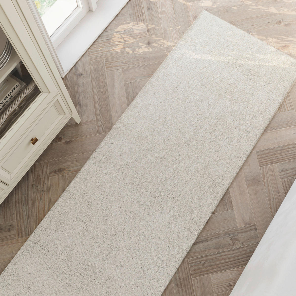 LÄUFER 80/230 cm Hamptons Fourtythree Creme  - Creme, Design, Textil (80/230cm) - WECON HOME