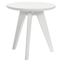 HOCKER Buche Weiß  - Weiß, Design, Holz (45/44/45cm) - Hasena