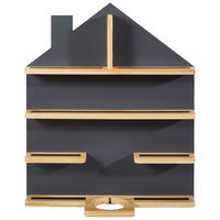 REGAL für Toniebox und Figuren 50/60/15 cm  - Naturfarben/Grau, Trend, Holz/Holzwerkstoff (50/60/15cm) - Ben'n'jen