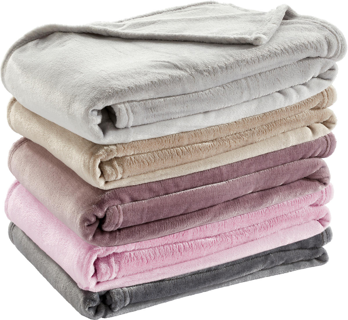 WOHNDECKE LUNA 140/190 cm  - KONVENTIONELL, Textil (140/190cm) - Novel