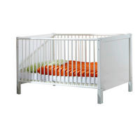 POSTIEĽKA S PRIEČKAMI, biela{item.attr('143-3472'),[] - biela, Basics, kompozitné drevo (76/83/146cm)