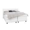 BOXSPRINGBETT 180/200 cm  in Weiß  - Schwarz/Weiß, KONVENTIONELL, Kunststoff/Textil (180/200cm) - RUF Betten