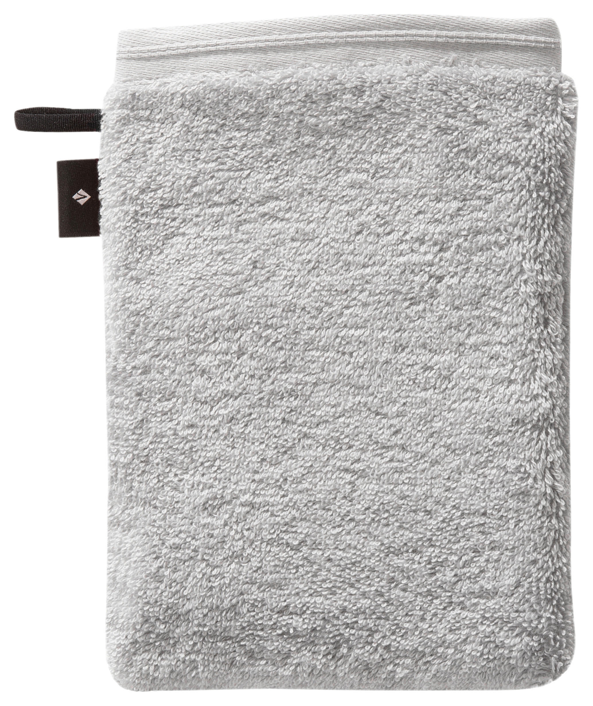 Vossen Waschlappen Vegan Life Grau 22x16 cm