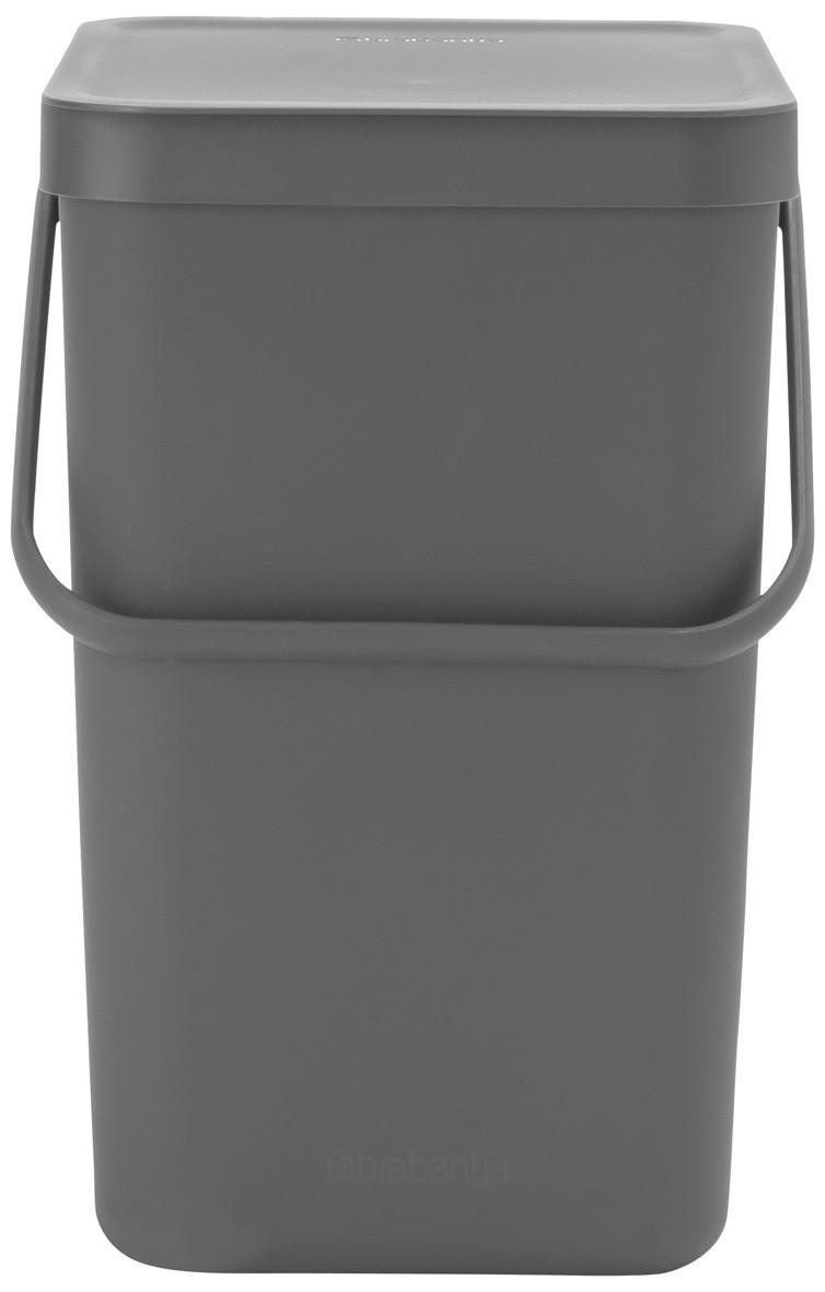 ODPADKOVÝ KÔŠ  25 l - sivá, Design, plast (26,7/40/34,1cm) - Brabantia