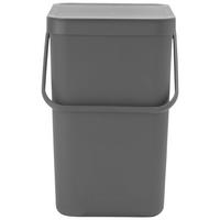 ODPADKOVÝ KÔŠ  25 l - sivá, Design, plast (26,7/40/34,1cm) - Brabantia