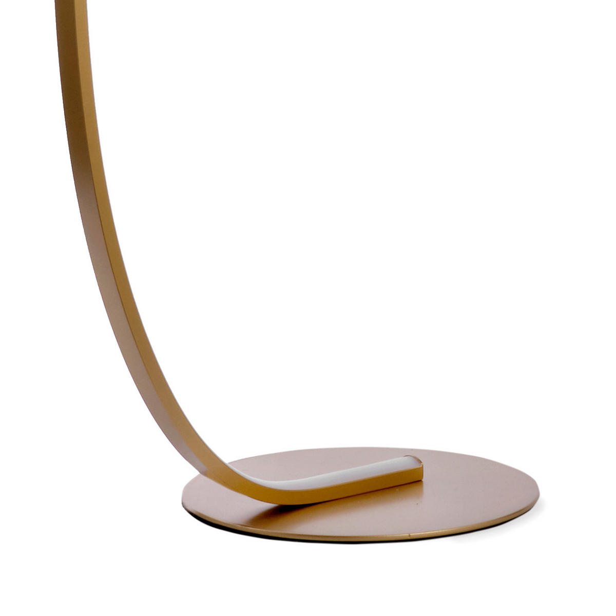 LED-STEHLEUCHTE 50/22/130 cm    - Goldfarben/Schwarz, Design, Kunststoff/Metall (50/22/130cm)